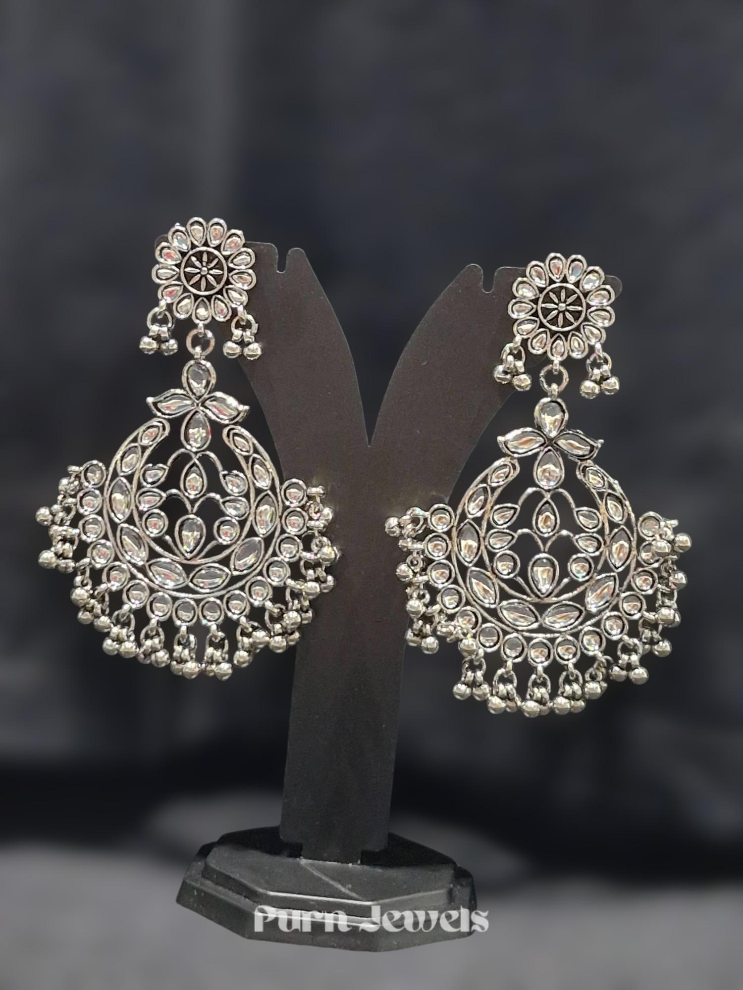 Mishka Kundan Jumka Earring