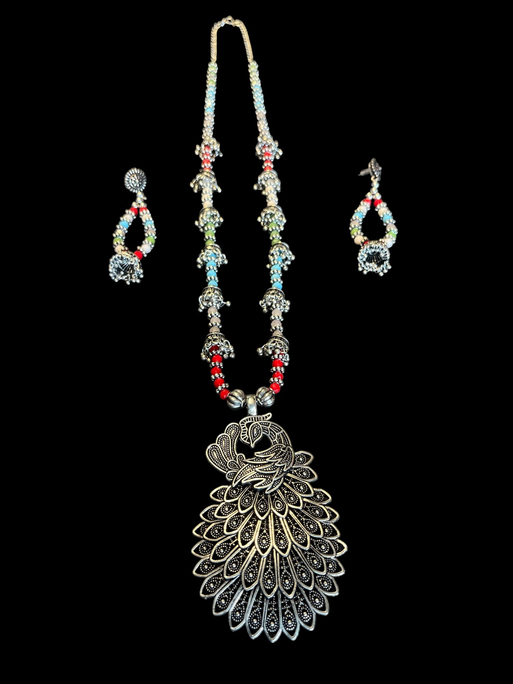 Vedika Folk Radiance Imitation Jewellery Set – Gujarati Festival Look