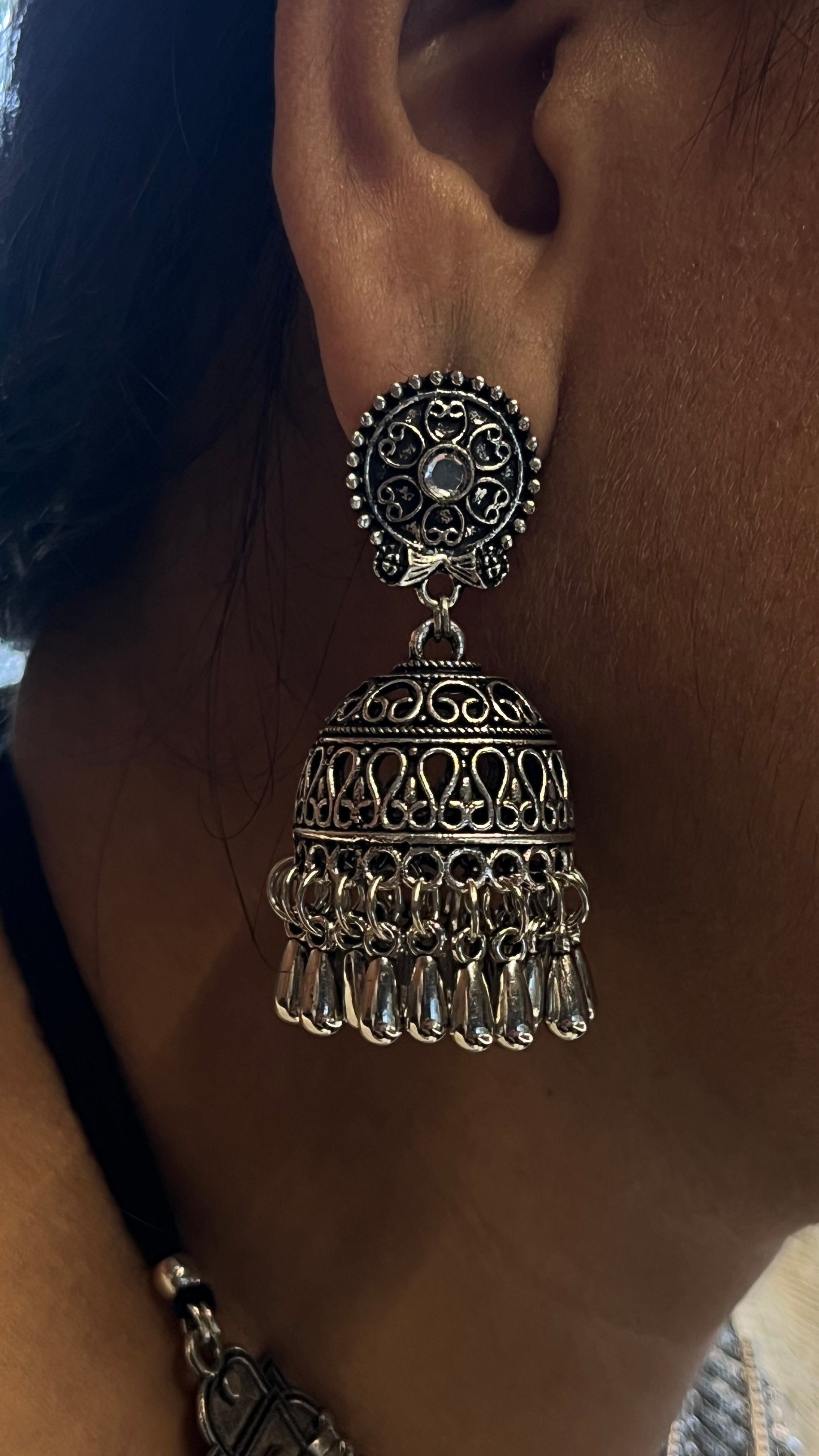 Kanika Oxidised Garba Jewellery Set with Earrings – Navratri Festival Special