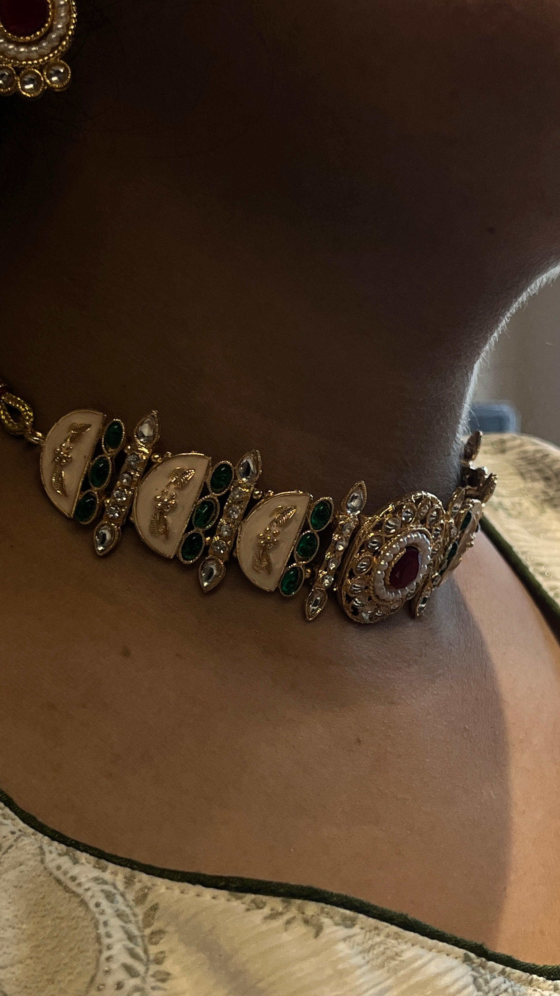 Vanya Festival Spark Imitation Jewellery Set – Ethnic Navratri Look