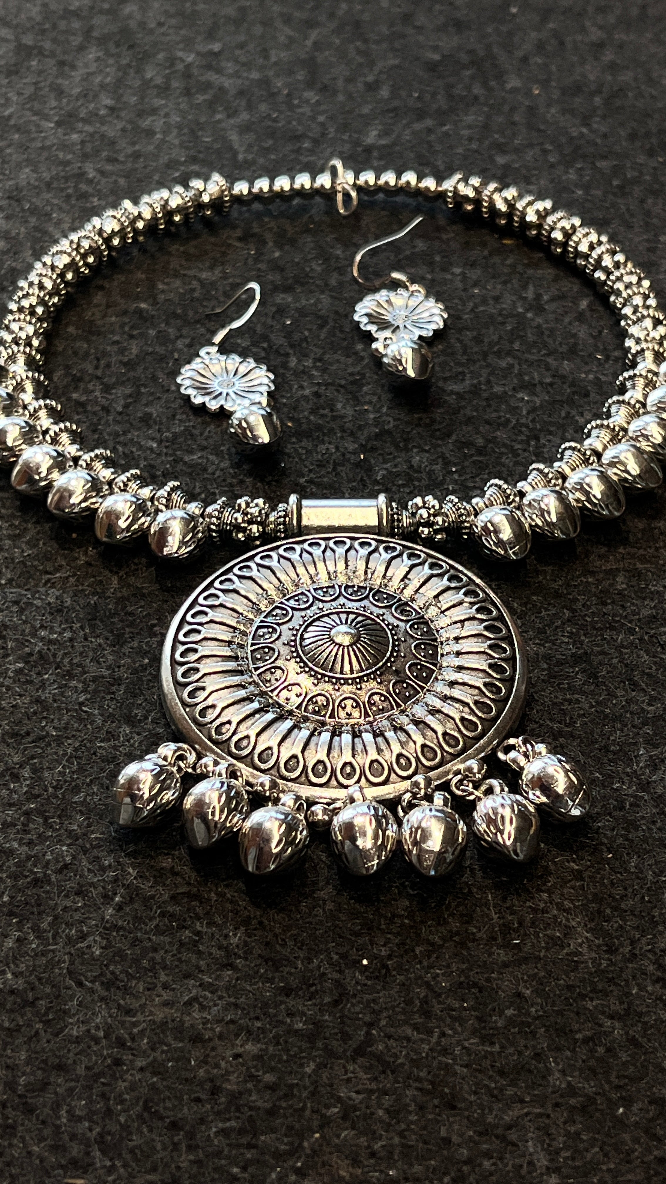 Suhani Oxidised Ethnic Jewellery Set – Perfect for Navratri Garba Nights