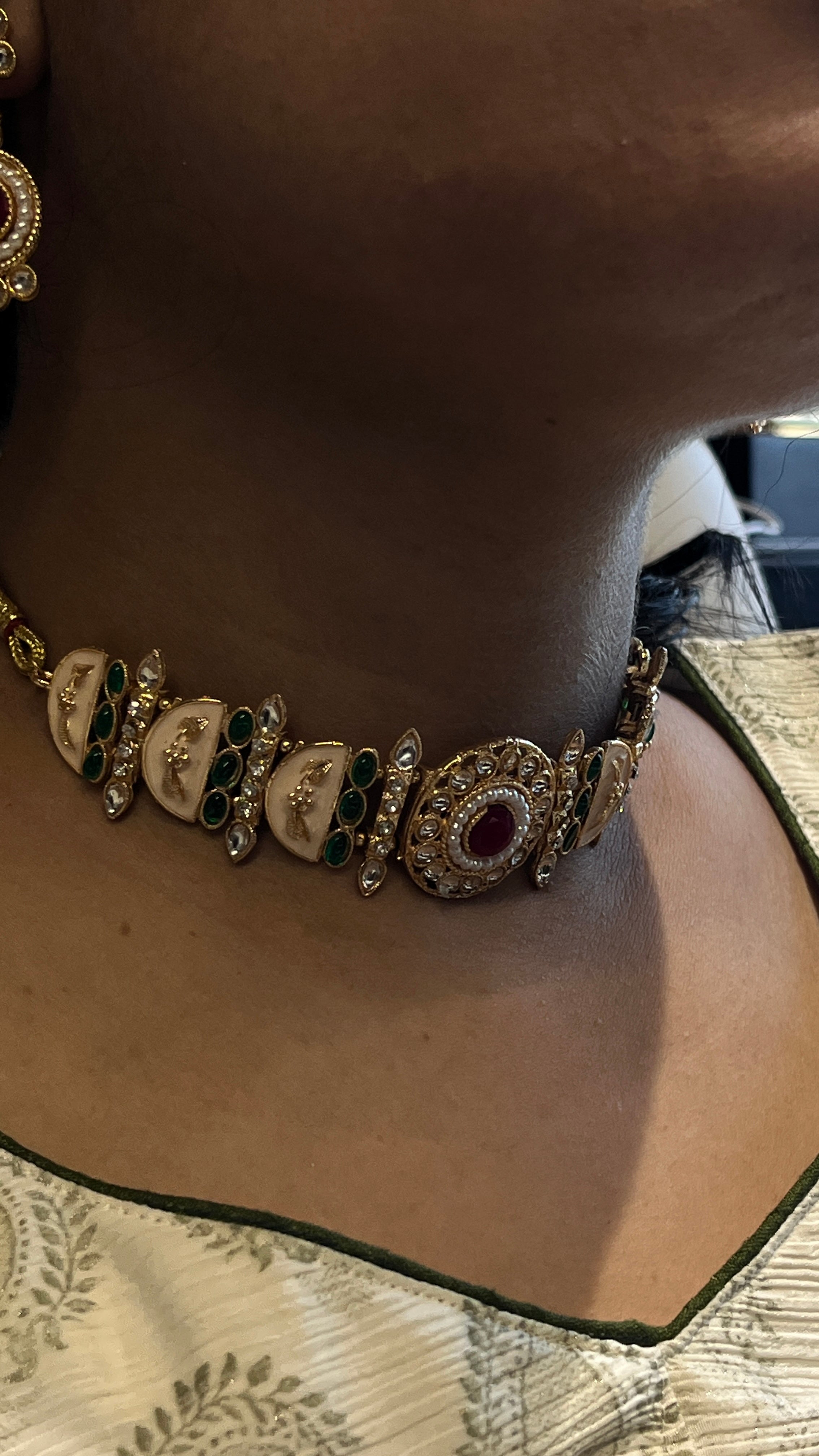 Vanya Festival Spark Imitation Jewellery Set – Ethnic Navratri Look