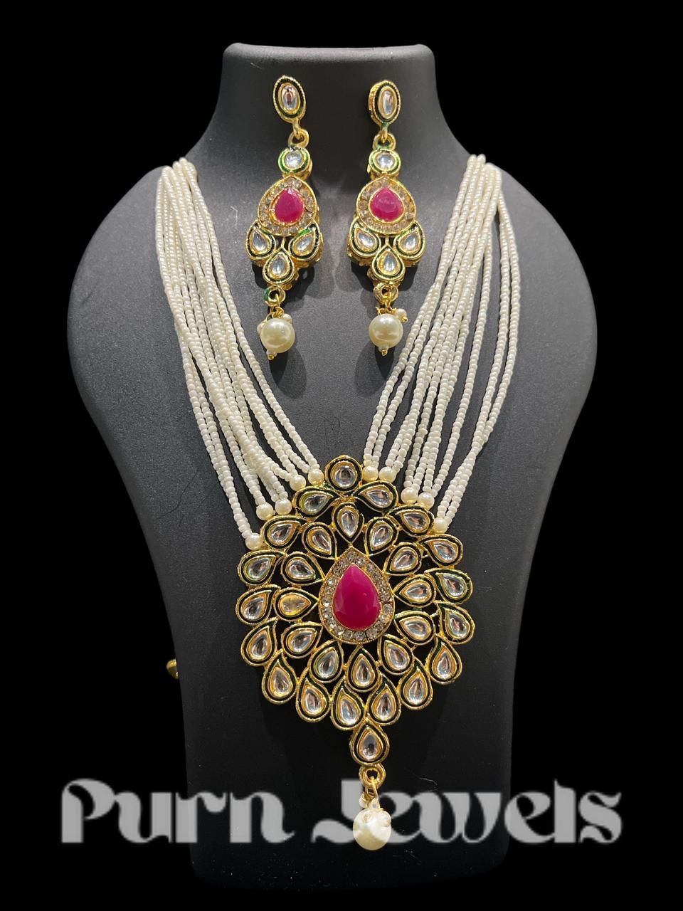 Garima Rajasthani Brass Jewels Set