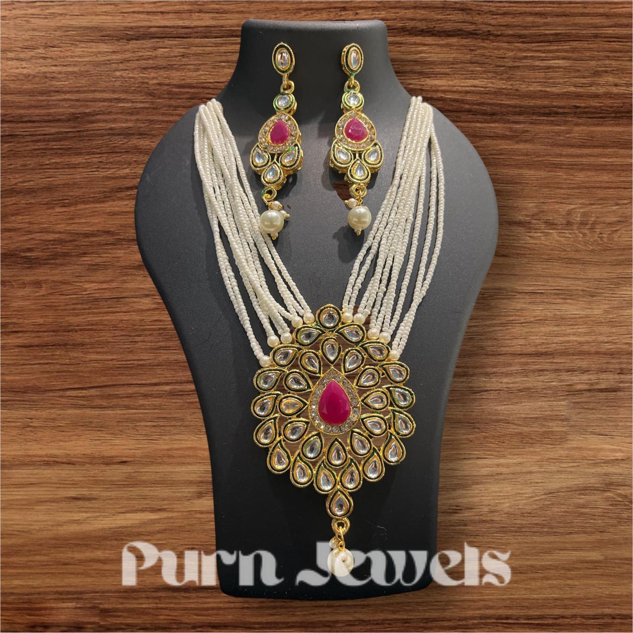 Garima Rajasthani Brass Jewels Set